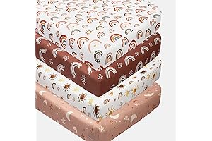 4 Pack Crib Sheets Boho Nursery Sheets Baby Standard Crib Sheets