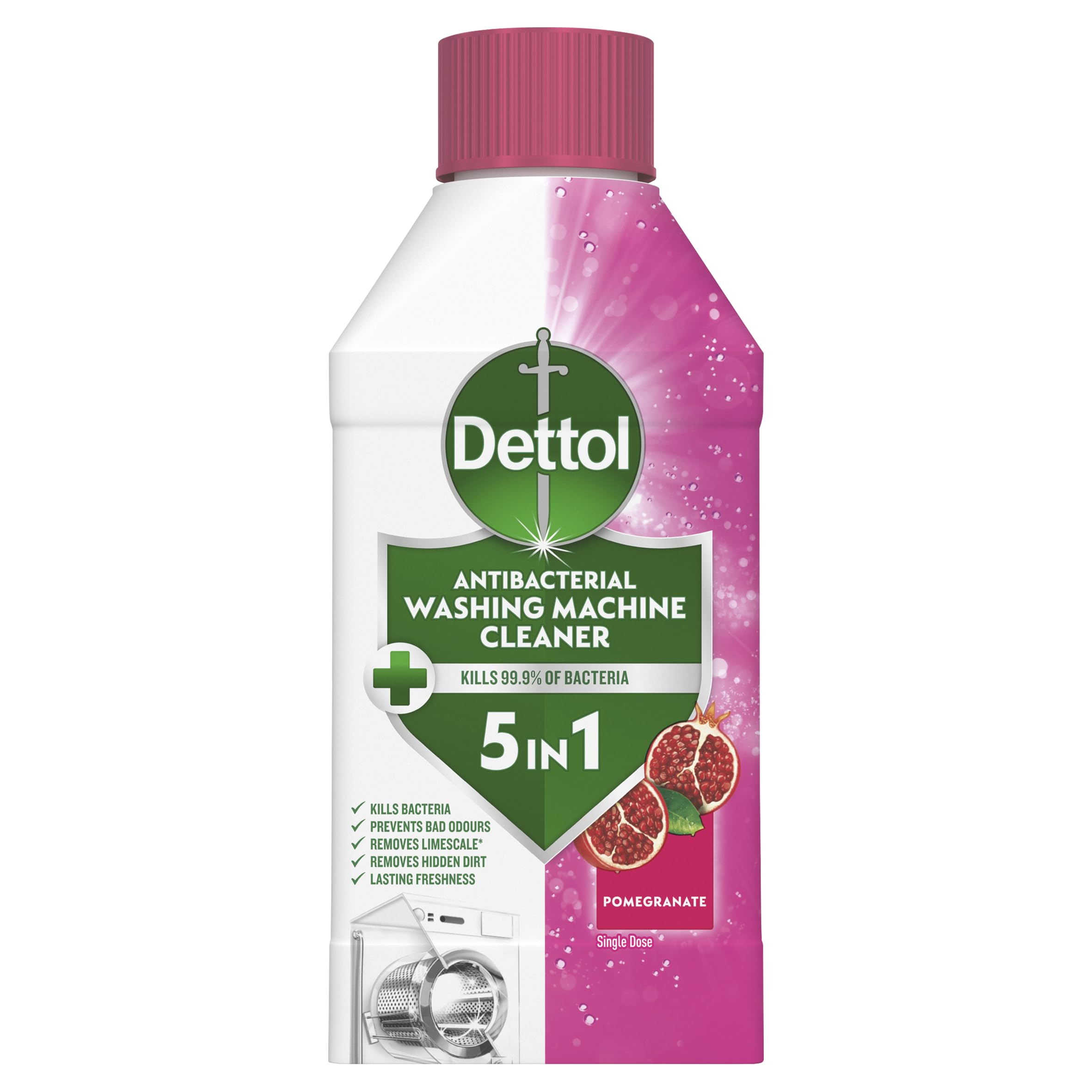 Dettol Washing Machine Cleaner Pomegranate 250Ml