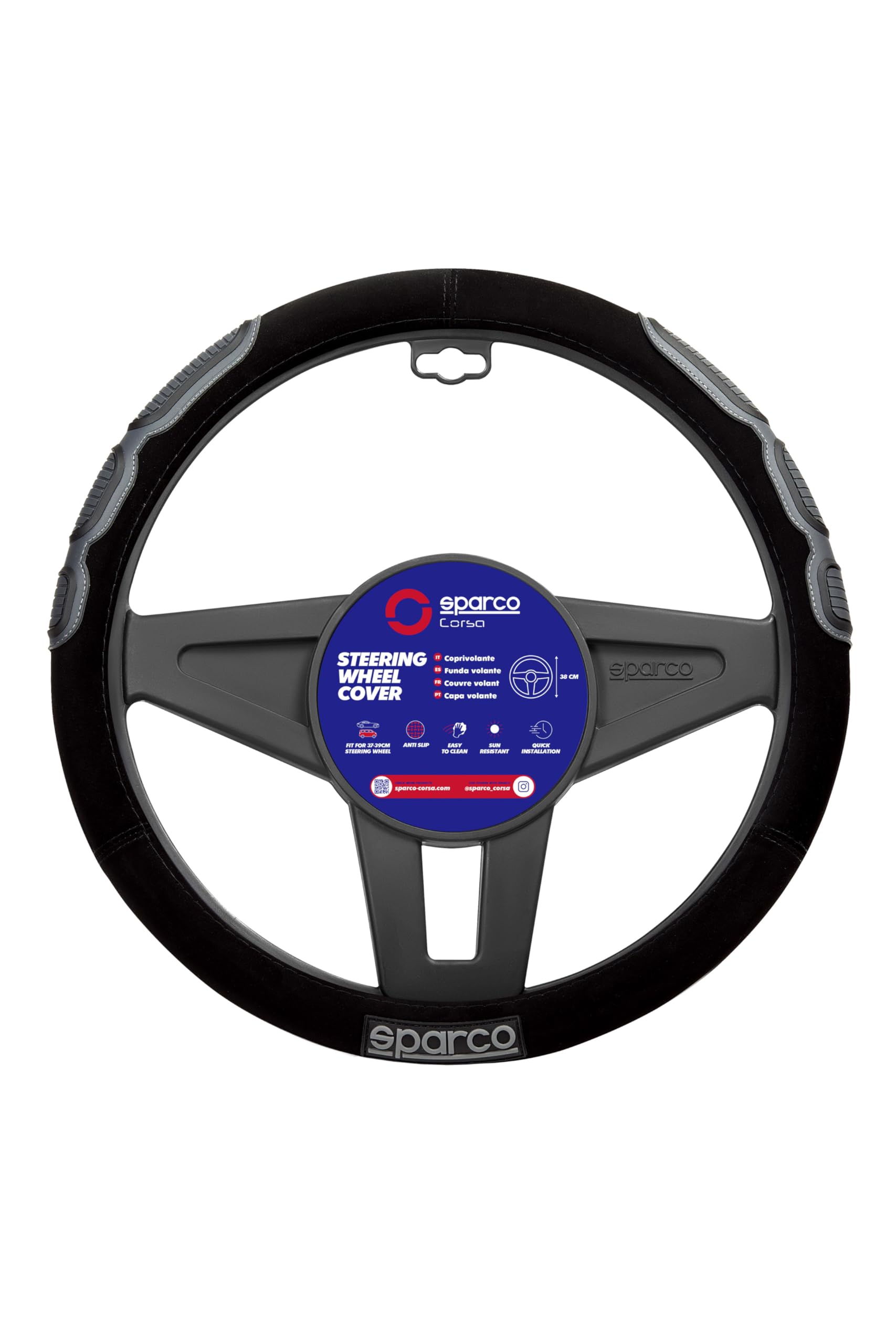 SPARCO Auto-Style SP 90080 Steering Wheel Covers