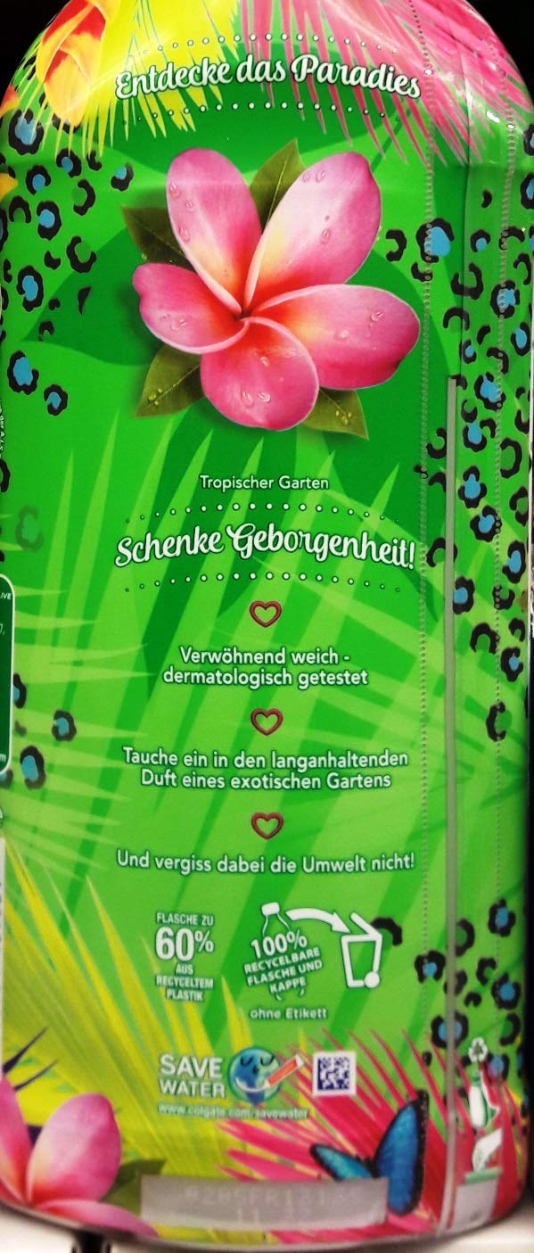 Softlan Bouquet der Düfte Paradise Tropischer Garten Weichspüler 12 x 650ml
