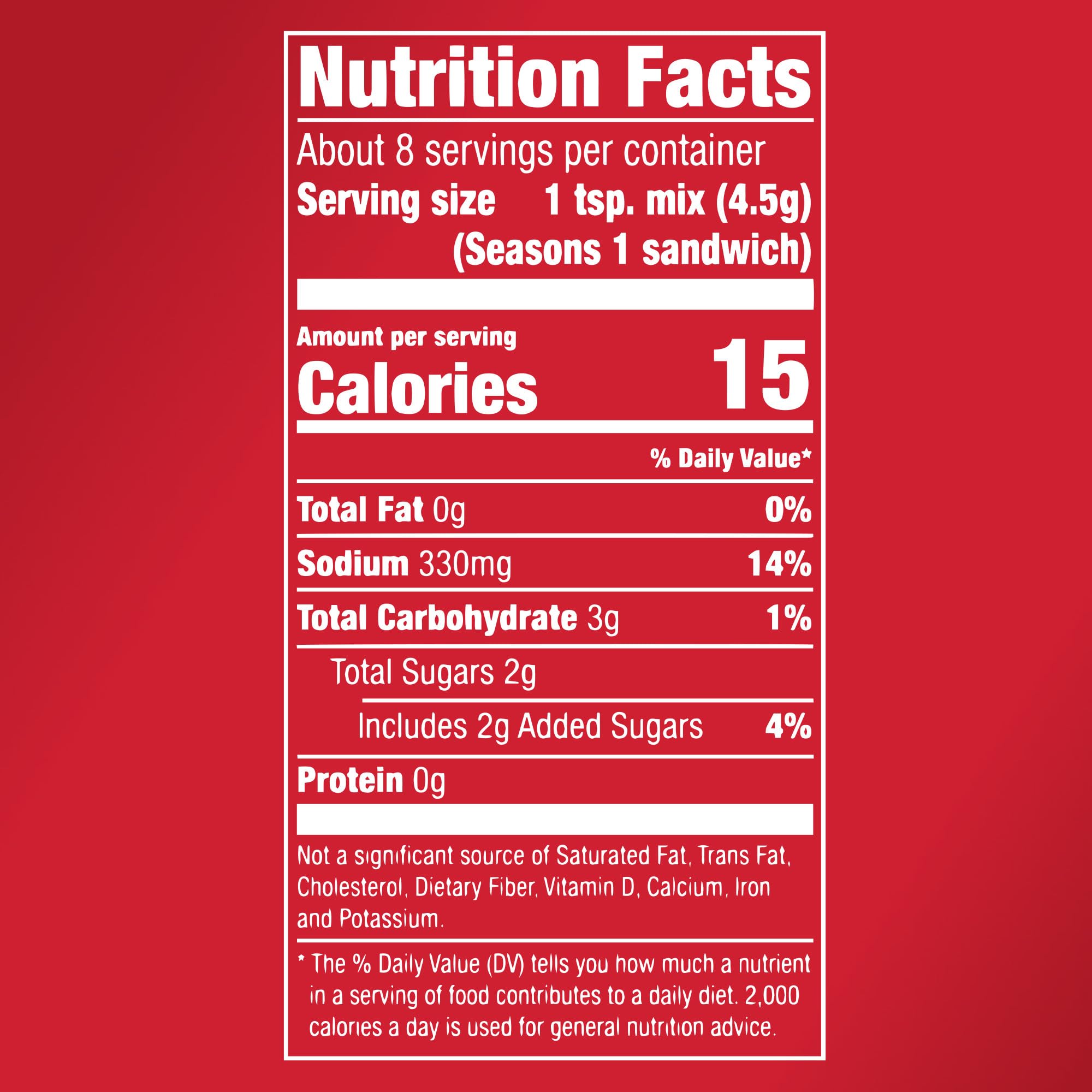 McCormick Sloppy Joe Mix, (1) 1.31 oz. packet