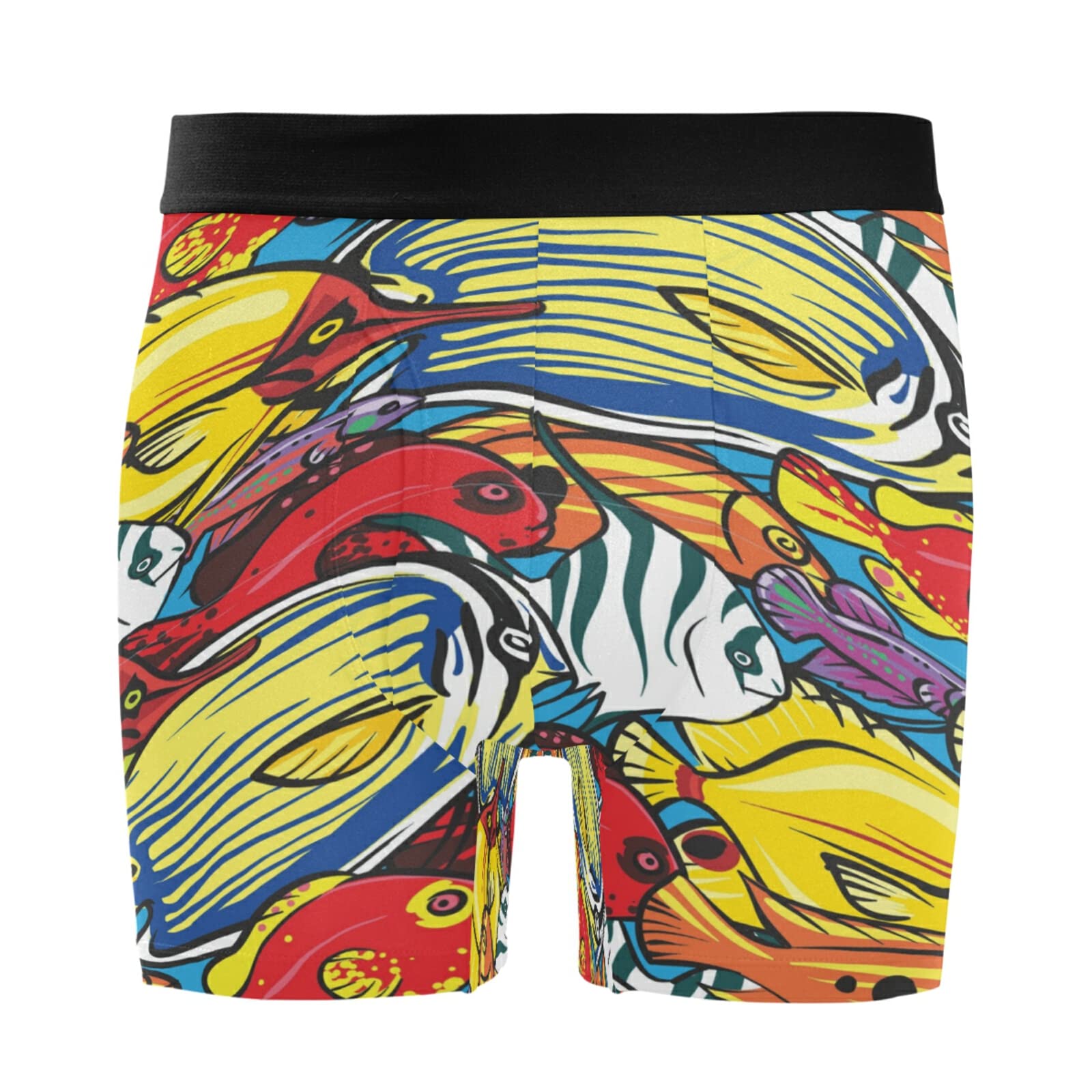 Ropa interior elástica ultrasuaves calzoncillos bóxer Vnurnrn transpirables pack de 2 7