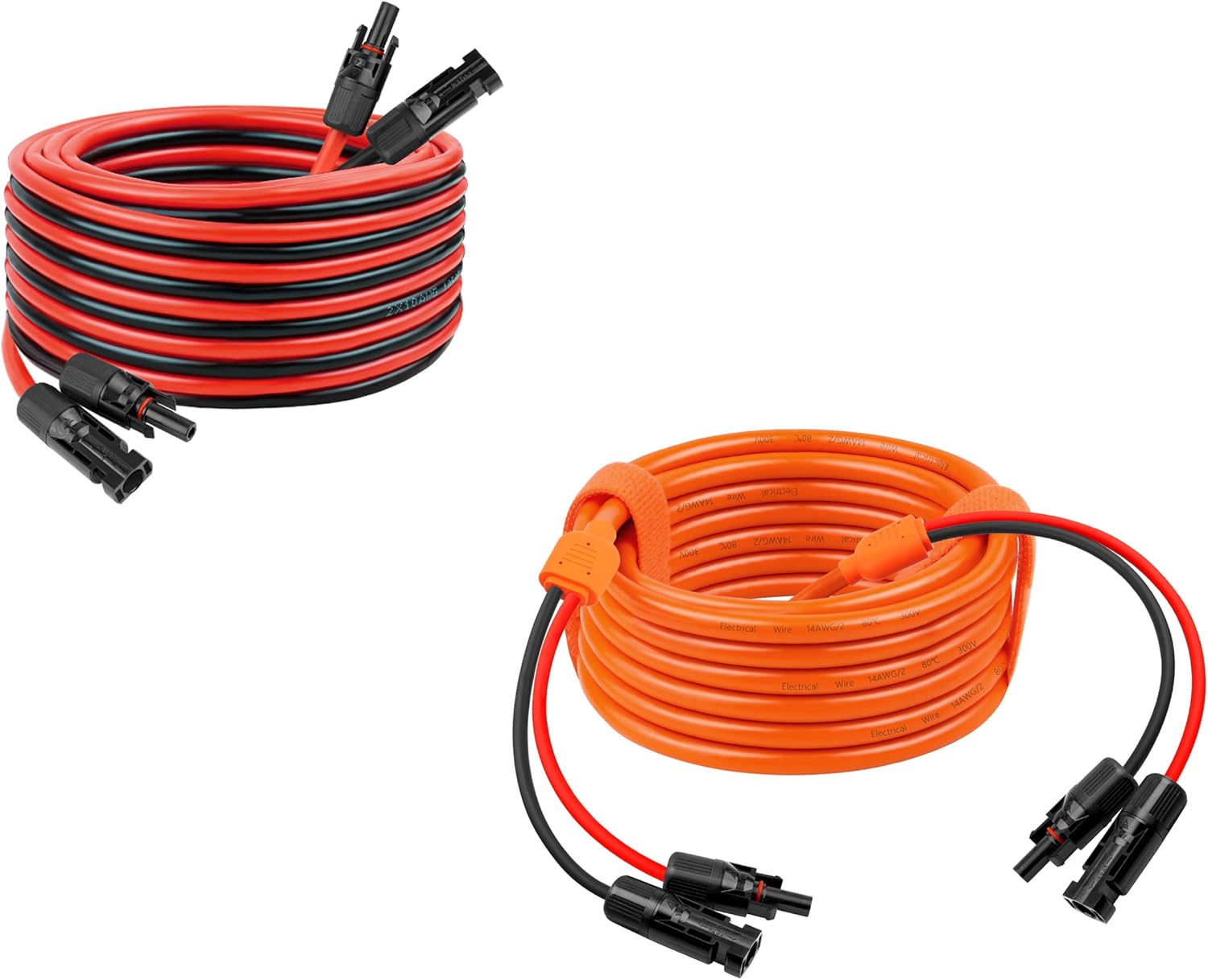 10 AWG Solar Cable 10FT 14 Gauge Solar Extension Cable 50FT