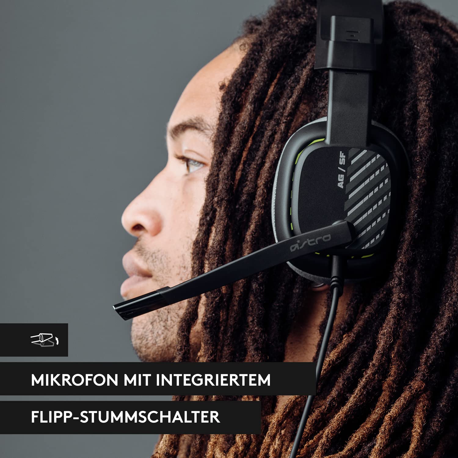 Logitech G G29 Driving Force Rennlenkrad und Pedale, Force Feedback + ASTRO A10 Gen 2 kabelgebundenes Headset – PS5, PS4, PC, Mac – Schwarz
