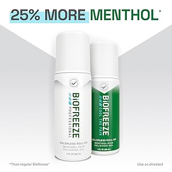 Biofreeze Professional Pain Relieving Gel,Topical Analgesic
