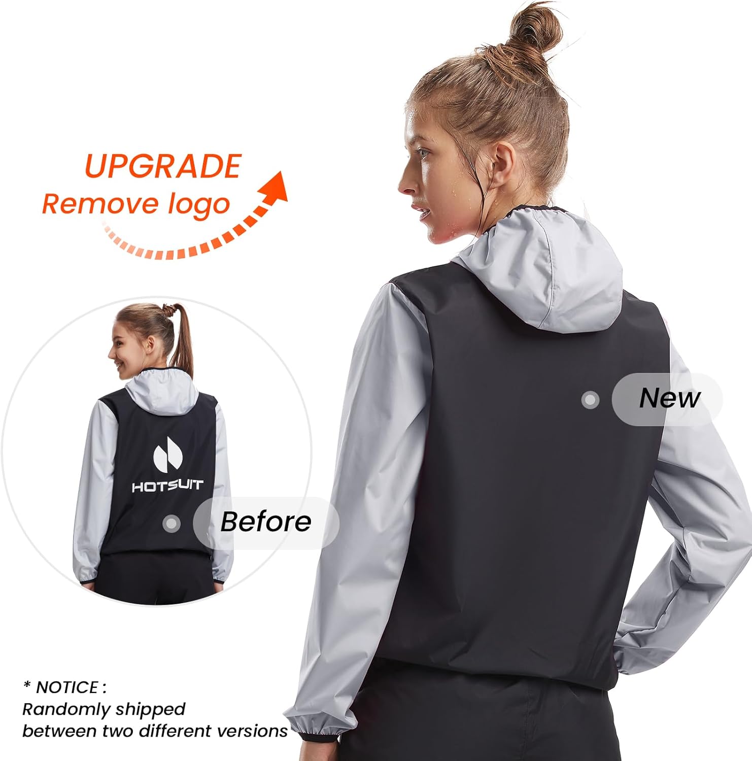 HOTSUIT Sauna Suit for Women Weight Loss Sweat Suits Sauna Jacket Pant Machine Washable Anti Rip for Gym Workout Exercise - Image 5