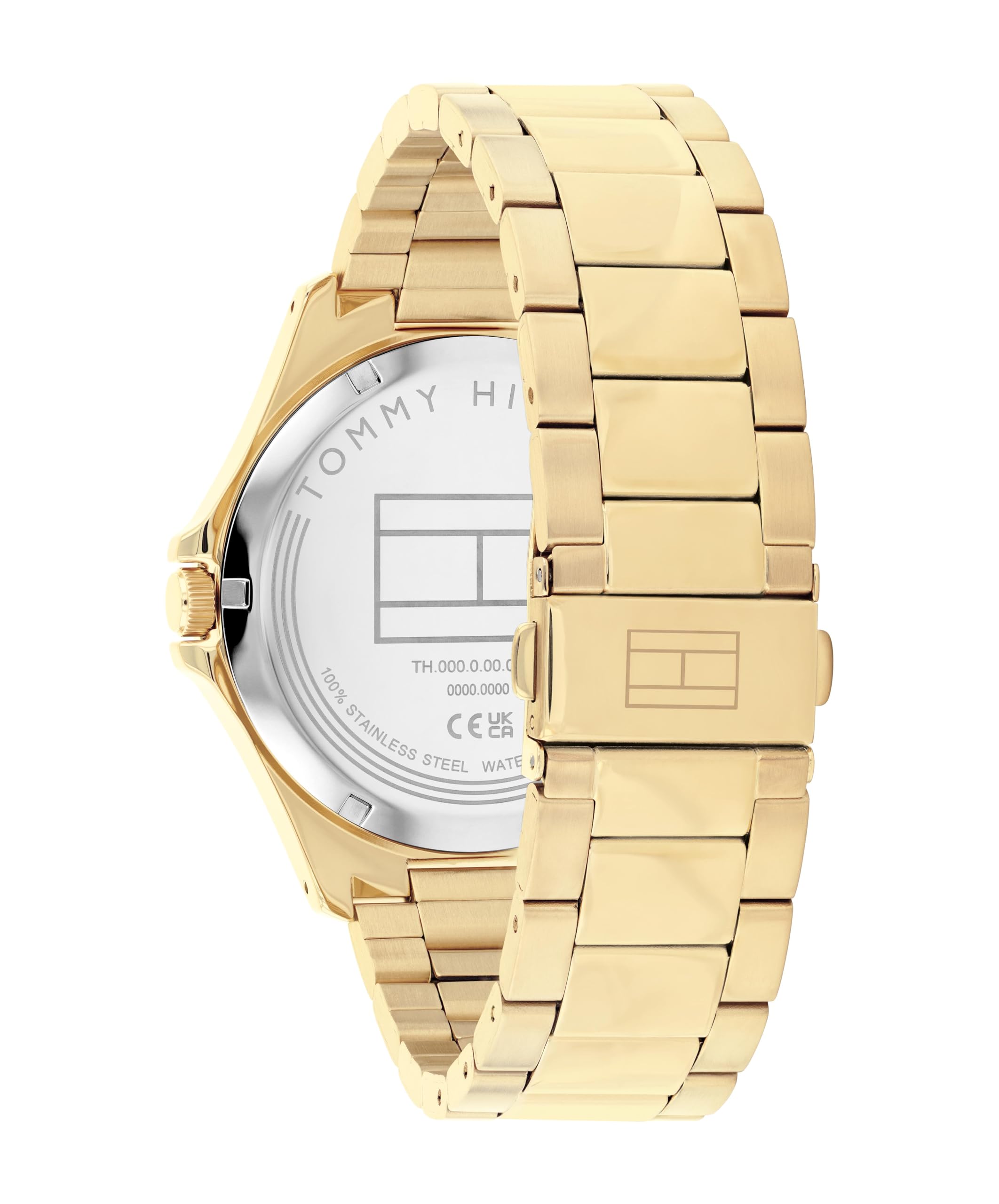 Tommy Hilfiger - Reloj de Cuarzo 3H para Hombre, Pulsera de Acero Inoxidable, Resistente al Agua, 3 ATM, Reloj Moderno y Elegante, 42 mm
