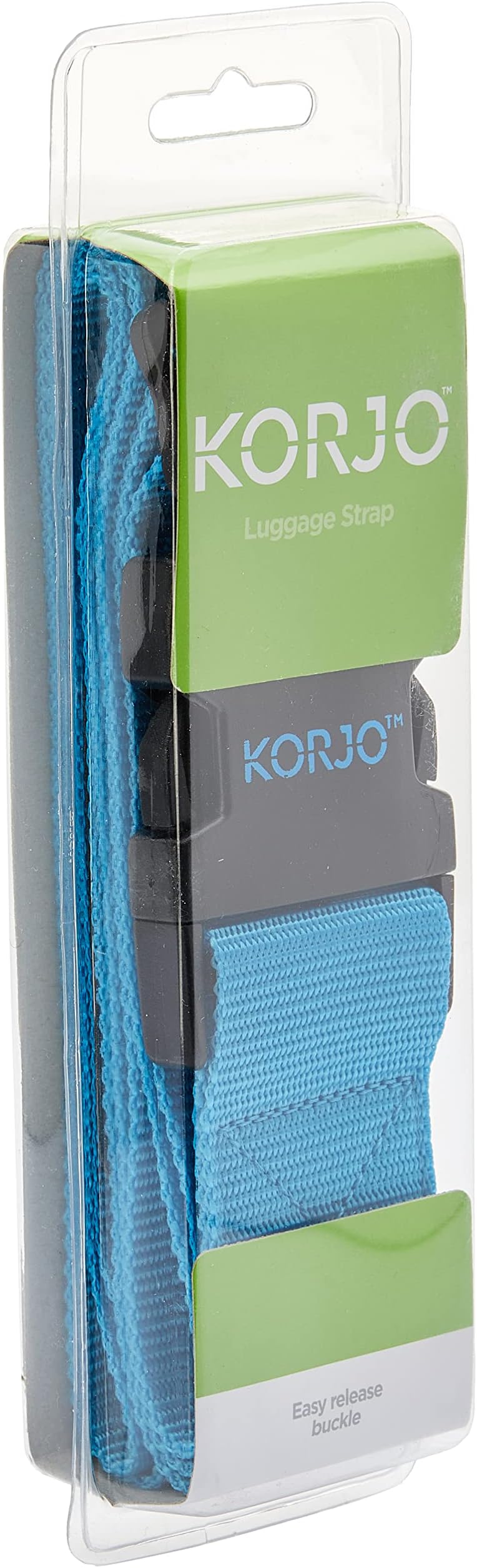 Korjo Deluxe Combi Lock Luggage Strap, Heavy Duty bing, Quality 3