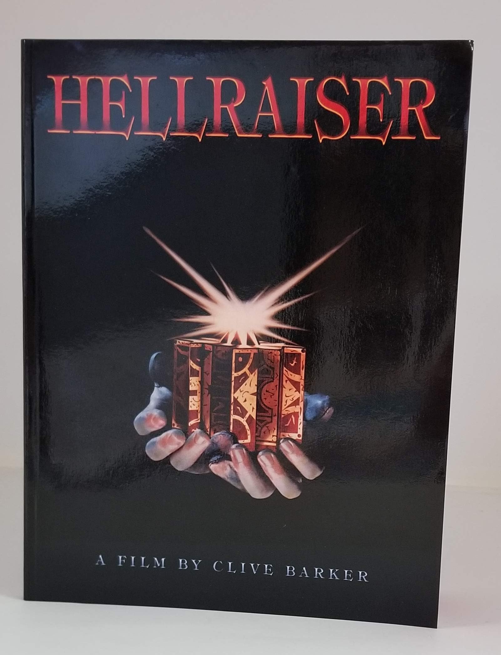 CLIVE BARKER and DOUG BRADLEY signed 'Hellraiser' Movie Manuscript autographed LIMITED EDITION Book with Glossy Cover