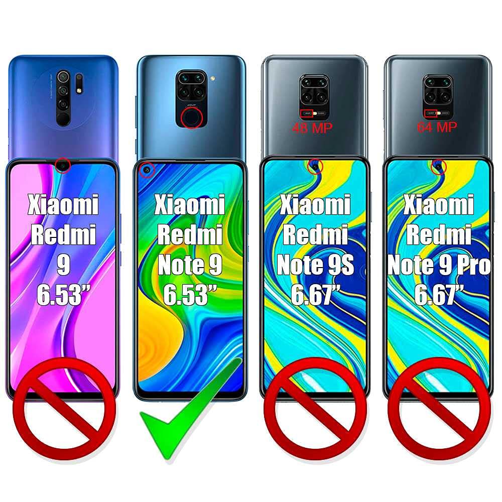 OcioDual Pellicola Protettiva Idrogel per Xiaomi Redmi Note 9 Proteggi Schermo Hydrogel Copertura Completa Flessibile Sottile