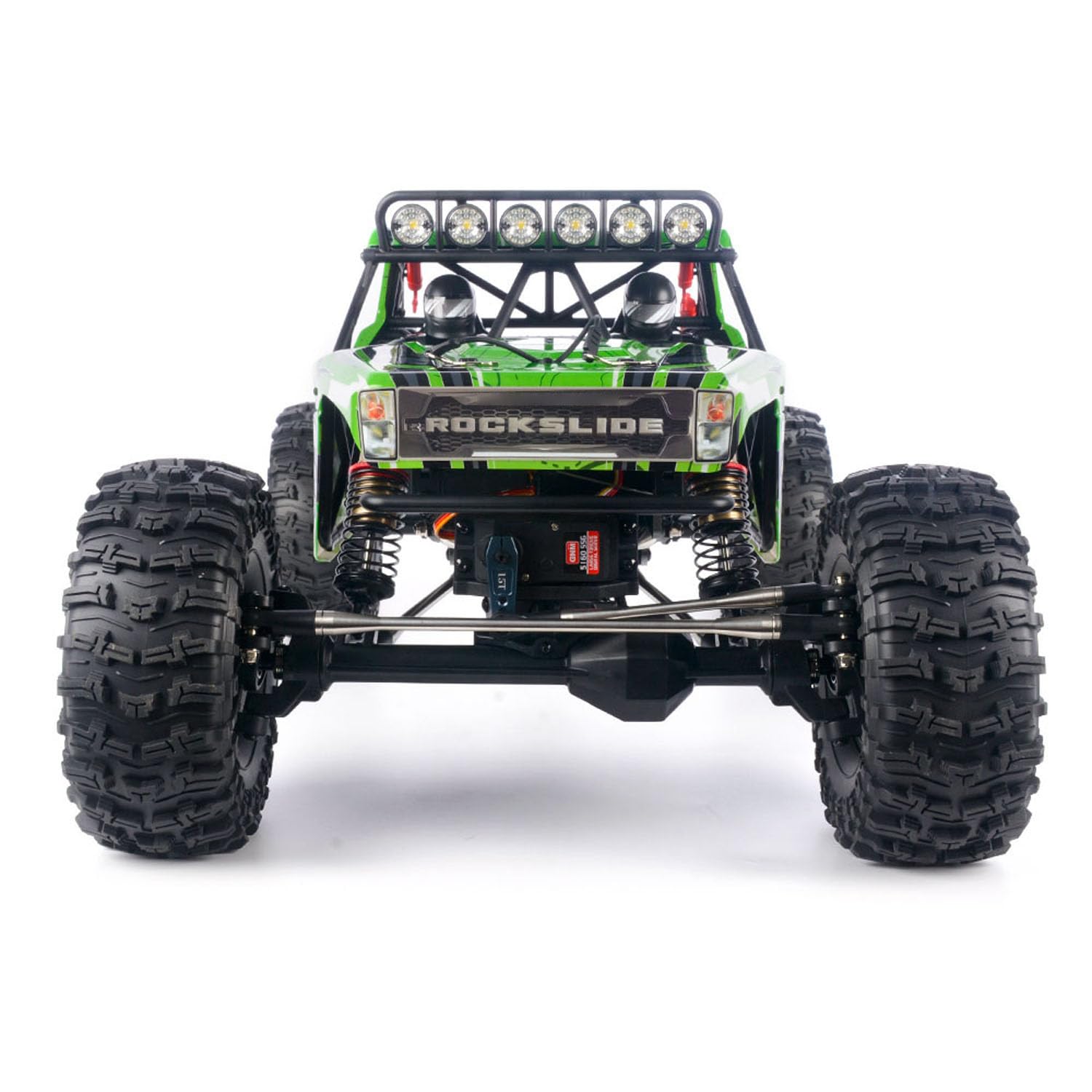 TOUCAN RC HOBBY 1/6 Crawler YK4061 AWD RC fuoristrada radiocomandata, compatibile con motore brushless Hobbywing 80A ESC, ingranaggi in metallo, design a gabbia di ribaltamento