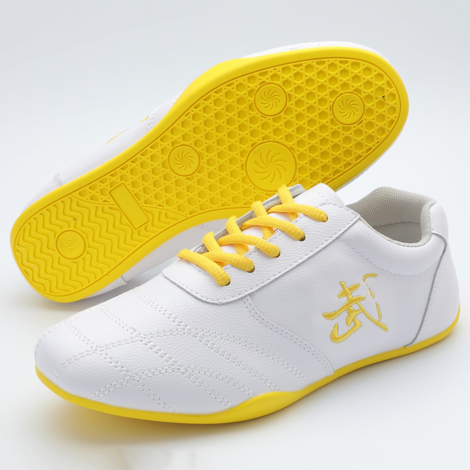 Buty do sztuk walki męskie damskie skórzane płaskie buty do tai chi