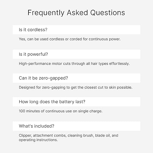 Miniatura 7 de Wahl Professional 5 Star Series Magic Clip - Recortadora de pelo inalámbrica con clip mágico de la serie de 5 estrellas, hoja de dientes Negro