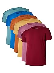 Crew Neck-6 Pack-lake Green/Blue/Tomato Cream/Mauve/Gold/Tibetan Red