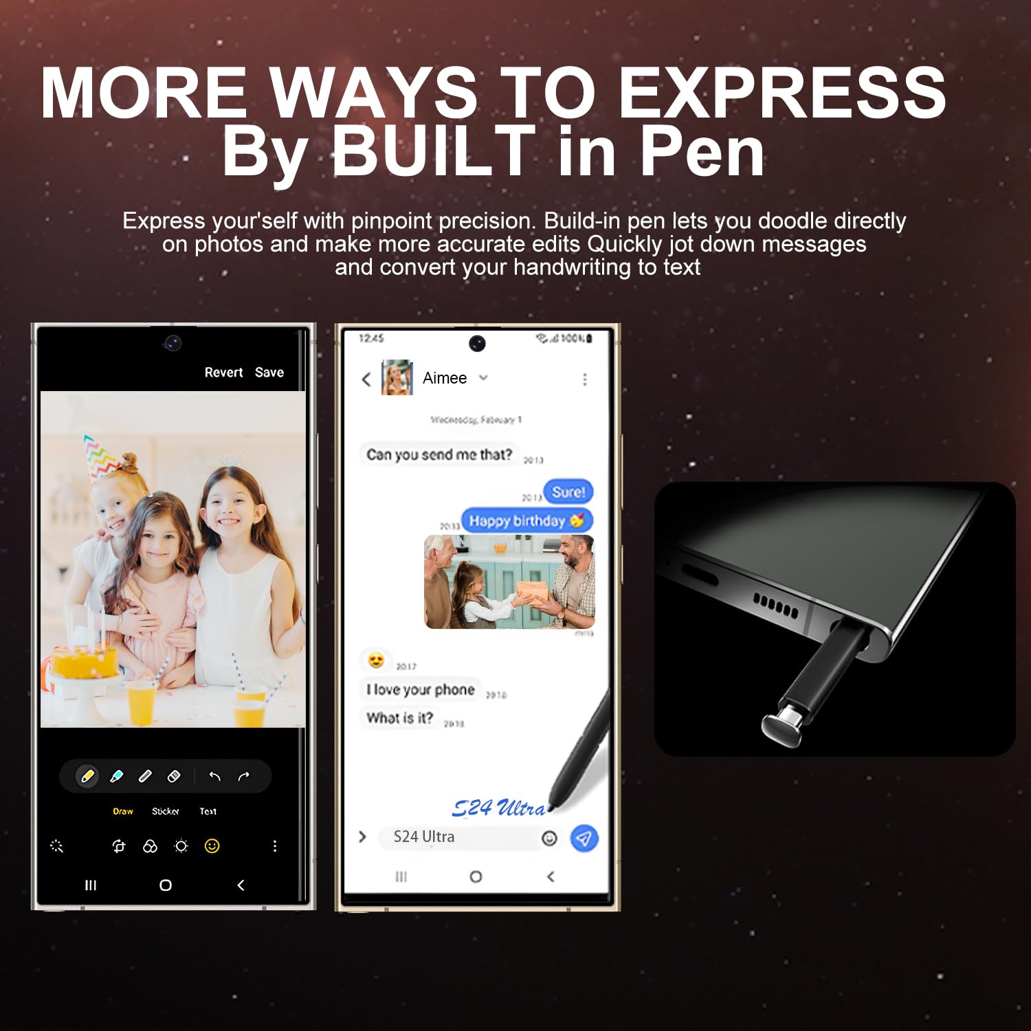 Unlocked Cell Phones Smartphone Android 13 Phones 8+256GB/6.8" HD Screen/108MP+48MP Camera/6800 mAh/Built-in Pen (Green)