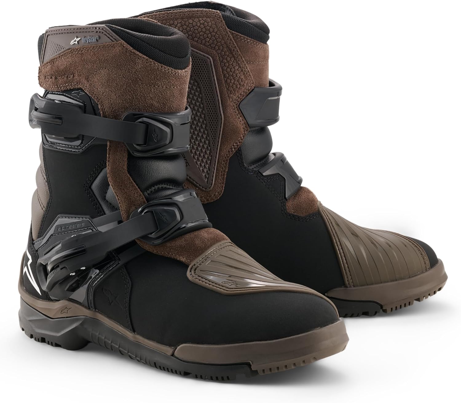 Alpinestars Belize V2 Drystar Boots, Men's Adventure Touring Motorcycle, Waterproof Membrane, Vulcanized Off‑Road Sole