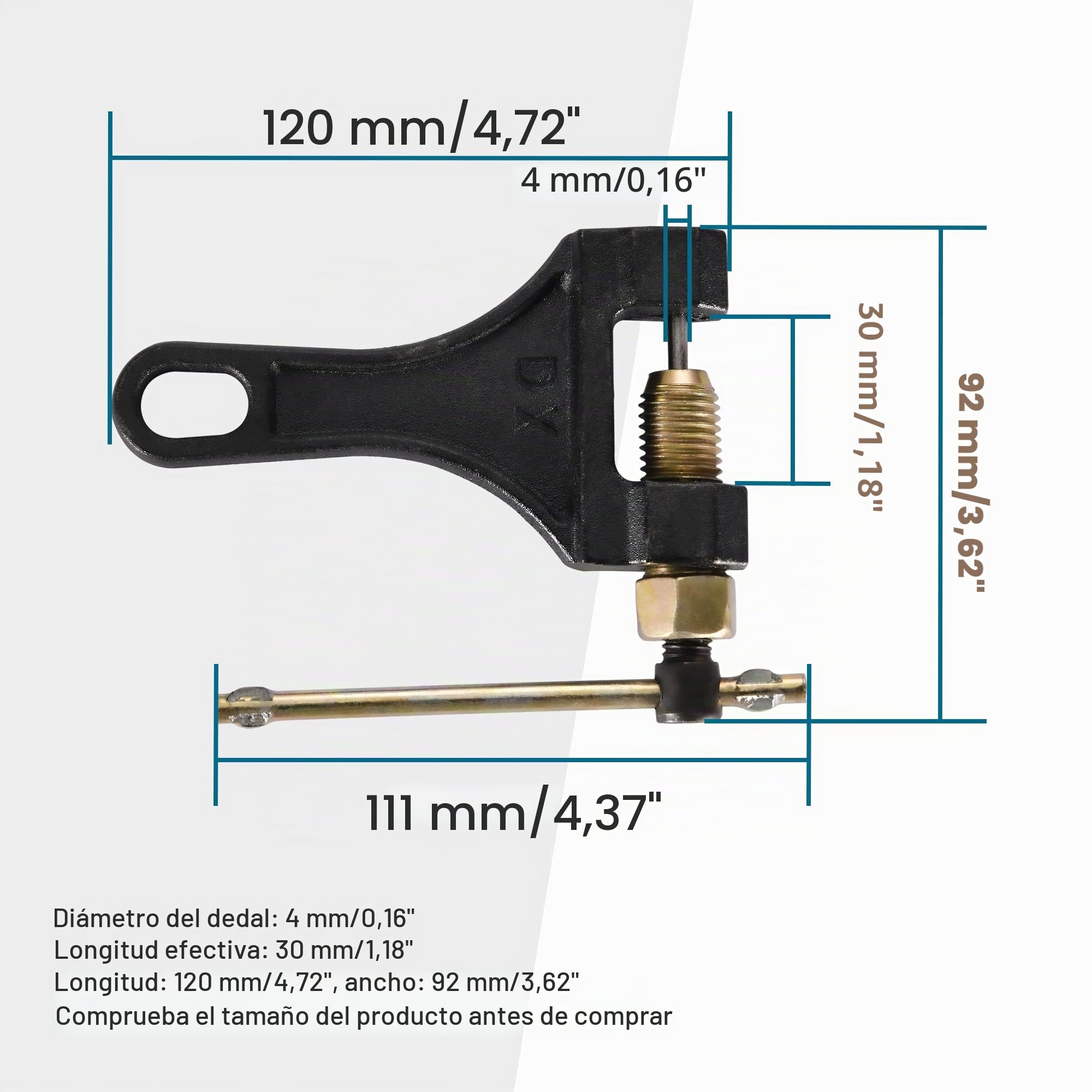 GOOFIT Chain Breaker Replacement For #428 520 525 528 530 Chain Tool Dirt Bike Bicycle ATV