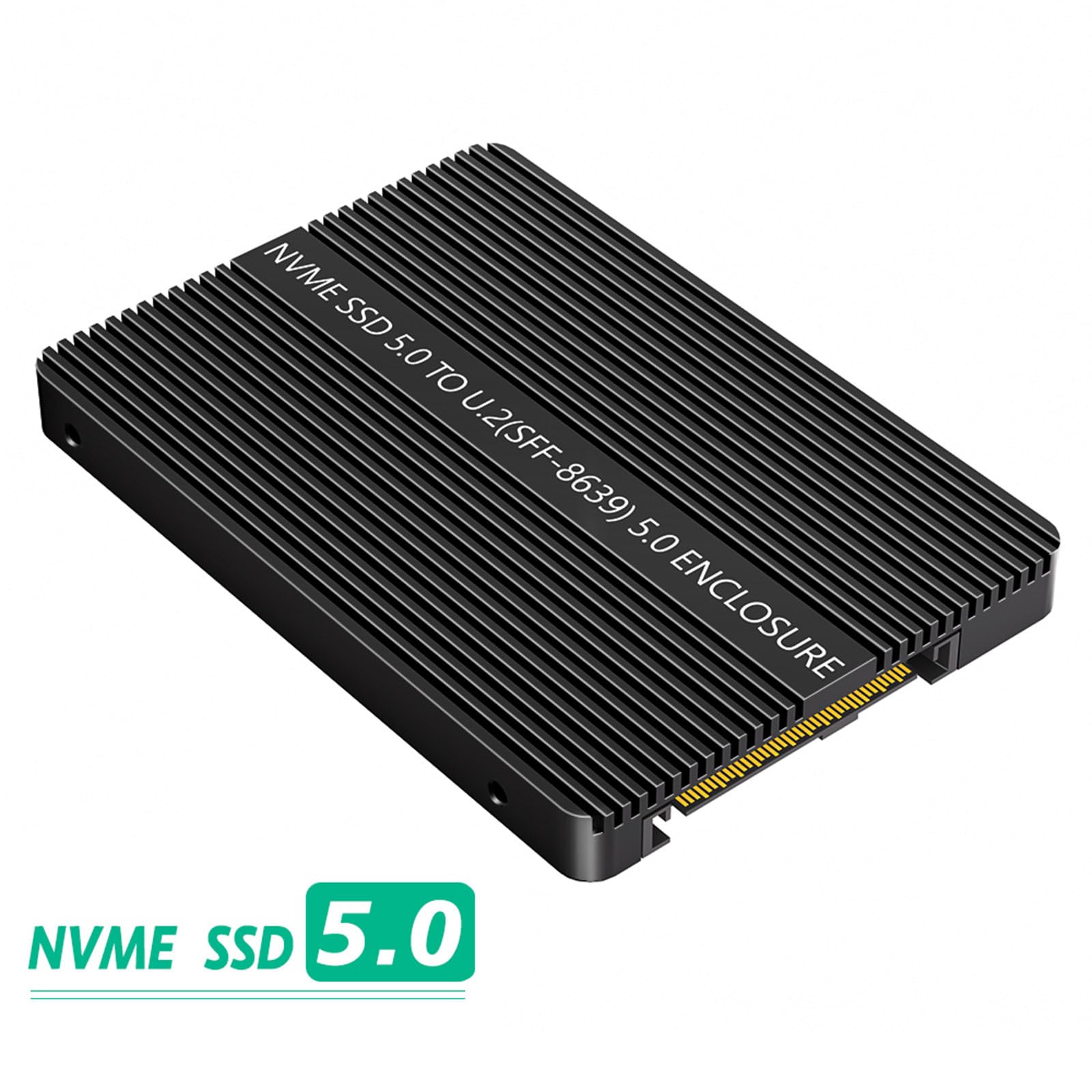 NUEAYMS Custodia Adattatore PCIe 5.0 NVMe a U.2 SFF8639 Che fornisce trasferimento Dati velocità da 32 / s per archiviazione Gioco Professionale