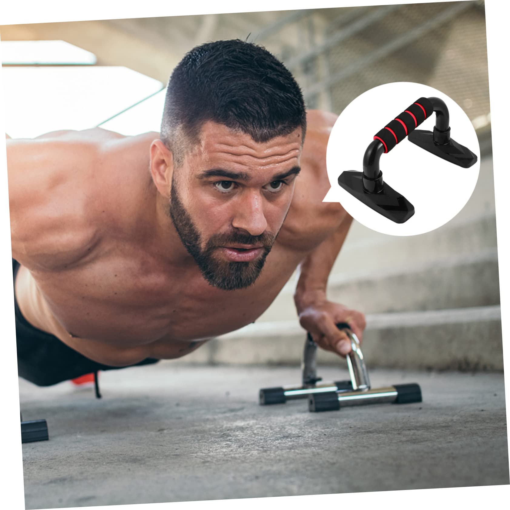 BESPORTBLE Compact Portable Push-up Stands Fitness Equipment Strengthen Arm Muscles Great for Sports