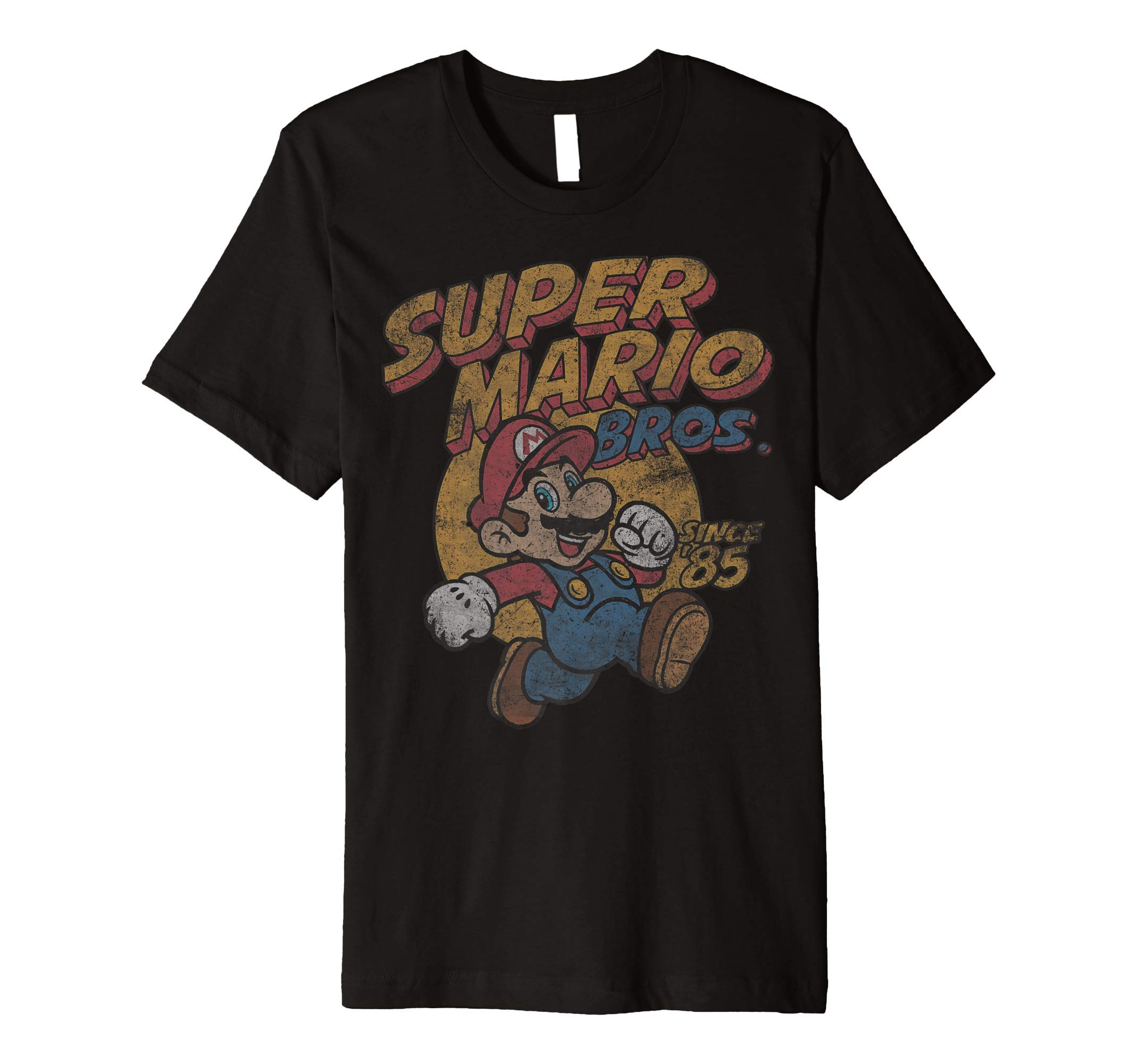 Super MarioBros. Since '85 Vintage Poster Premium T-Shirt