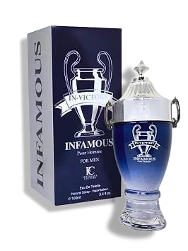 In-Victory Infamous for Men, Eau de Toilette 3.4 Fl. Oz. Oriental Woody fragrance for men.