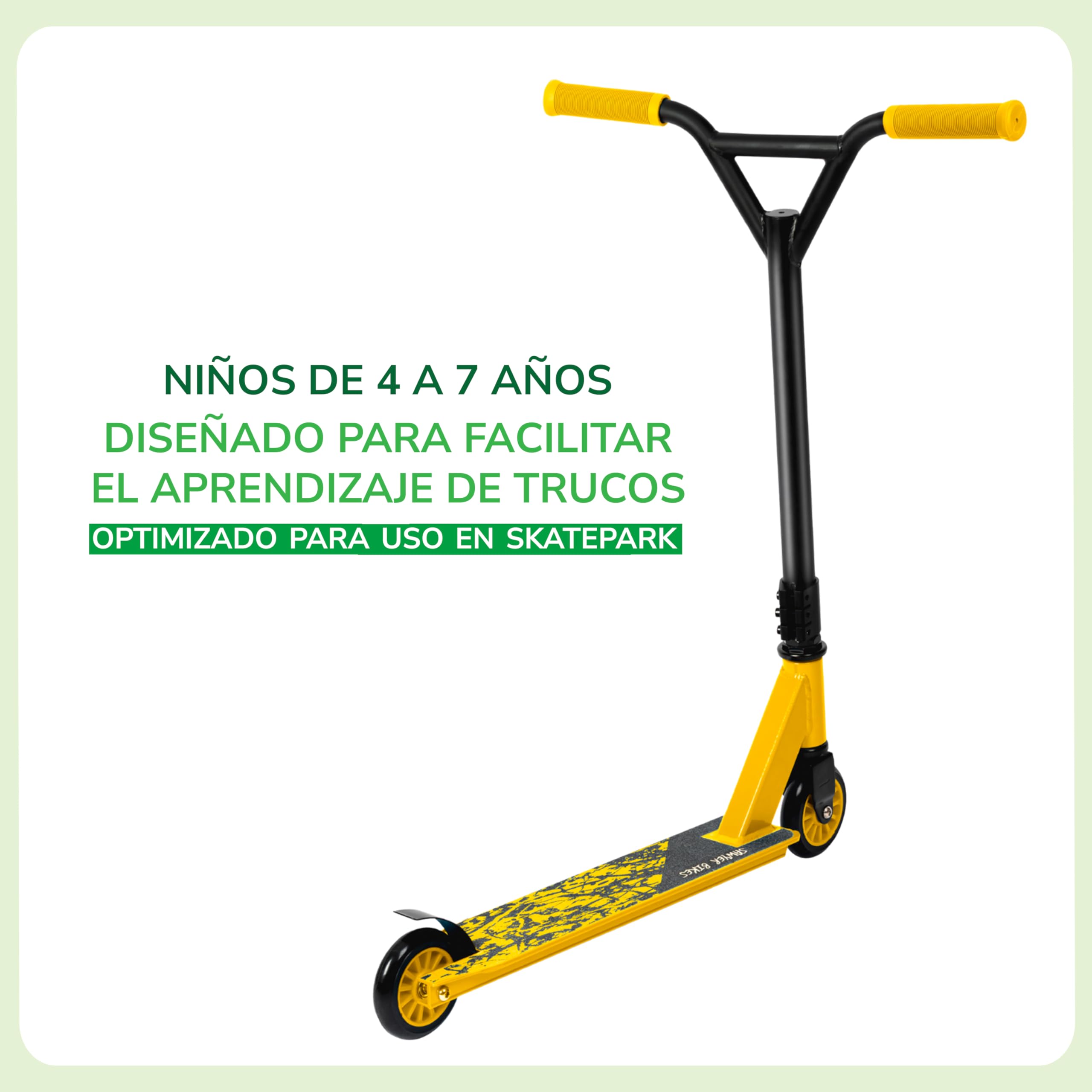 Sawyer Bikes - Patinete Freestyle - Niños 4 a 7 Años