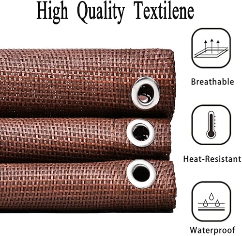 Miniatura 3 de Tela de repuesto para silla de gravedad cero, tela antigravedad para silla de salón con 4 cordones de repuesto para silla de gravedad, accesorios