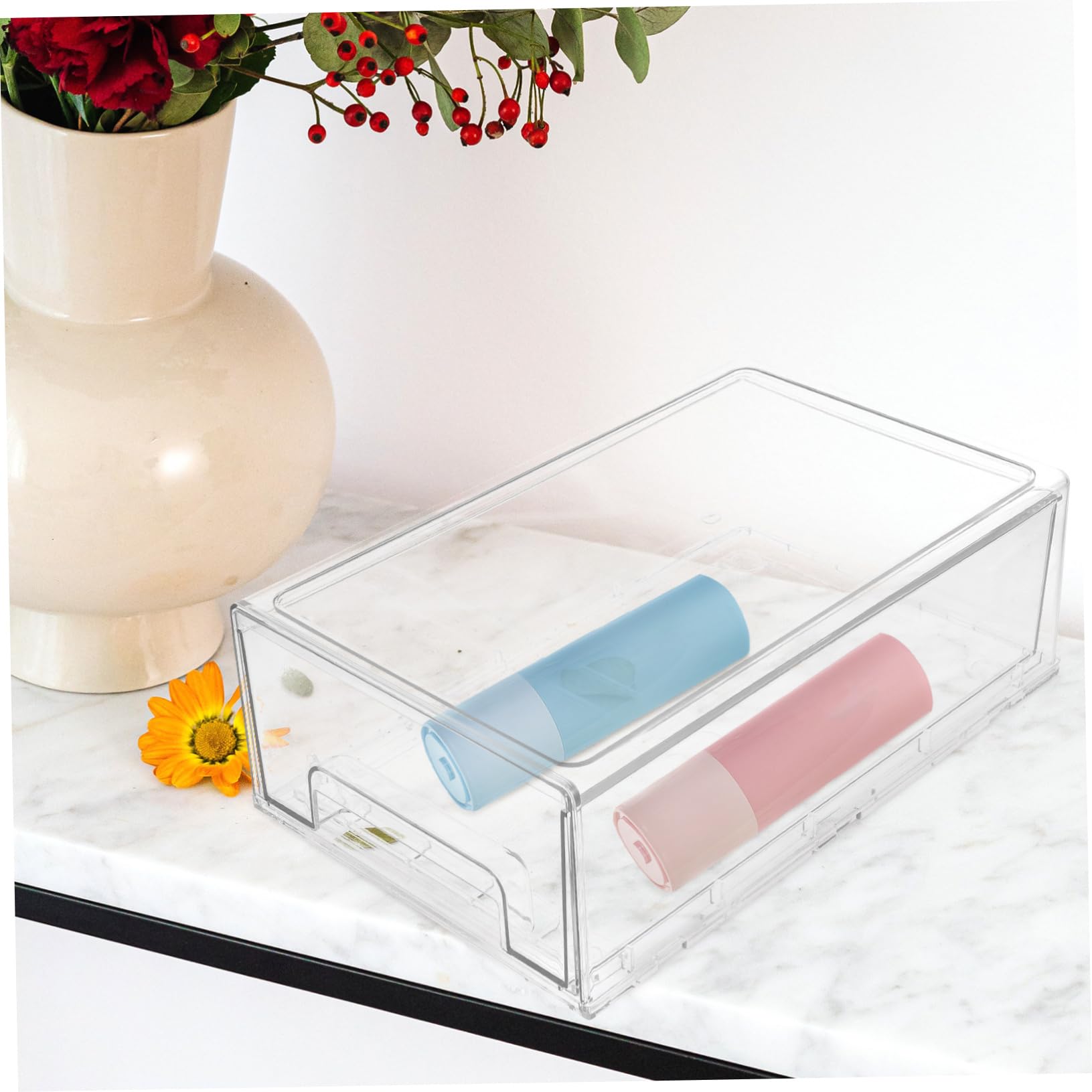 Generisch Aufbewahrungskiste Machen Kosmetik Einstellbar Make-up-organisatoren Kisten Utensil Mit Deckel Schmuck Schubladen-organizer Palette Büro Das Haustier Transparent