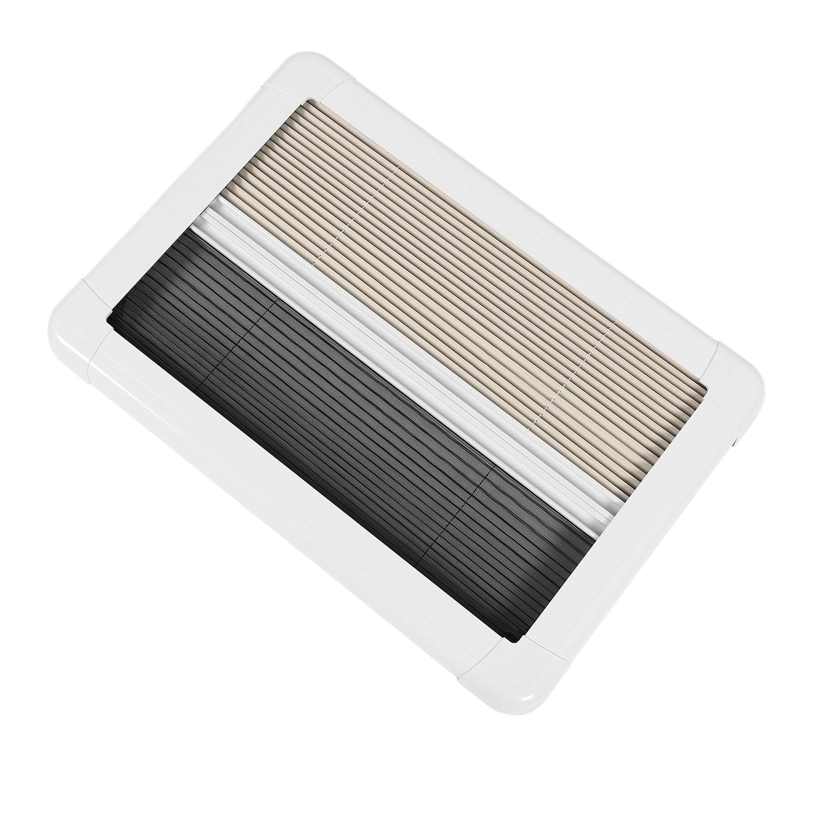 Tbest Wohnmobil-Plissee-Rollo, Wohnmobil-Plissee-Innenfenster, 71,1 X 50,8 cm, Praktische Bedienung, Plissierter Sichtschutz für Wohnmobil-Anhänger