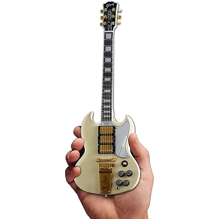 Amazon.com: AXE HEAVEN 1964 SG Custom White 1:4 - Mini modelo de guitarra :  Hogar y Cocina