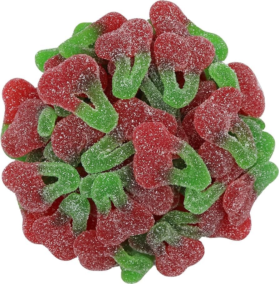 FirstChoiceCandy Sour Twin Cherries (2.2 Pound (Pack of 1))