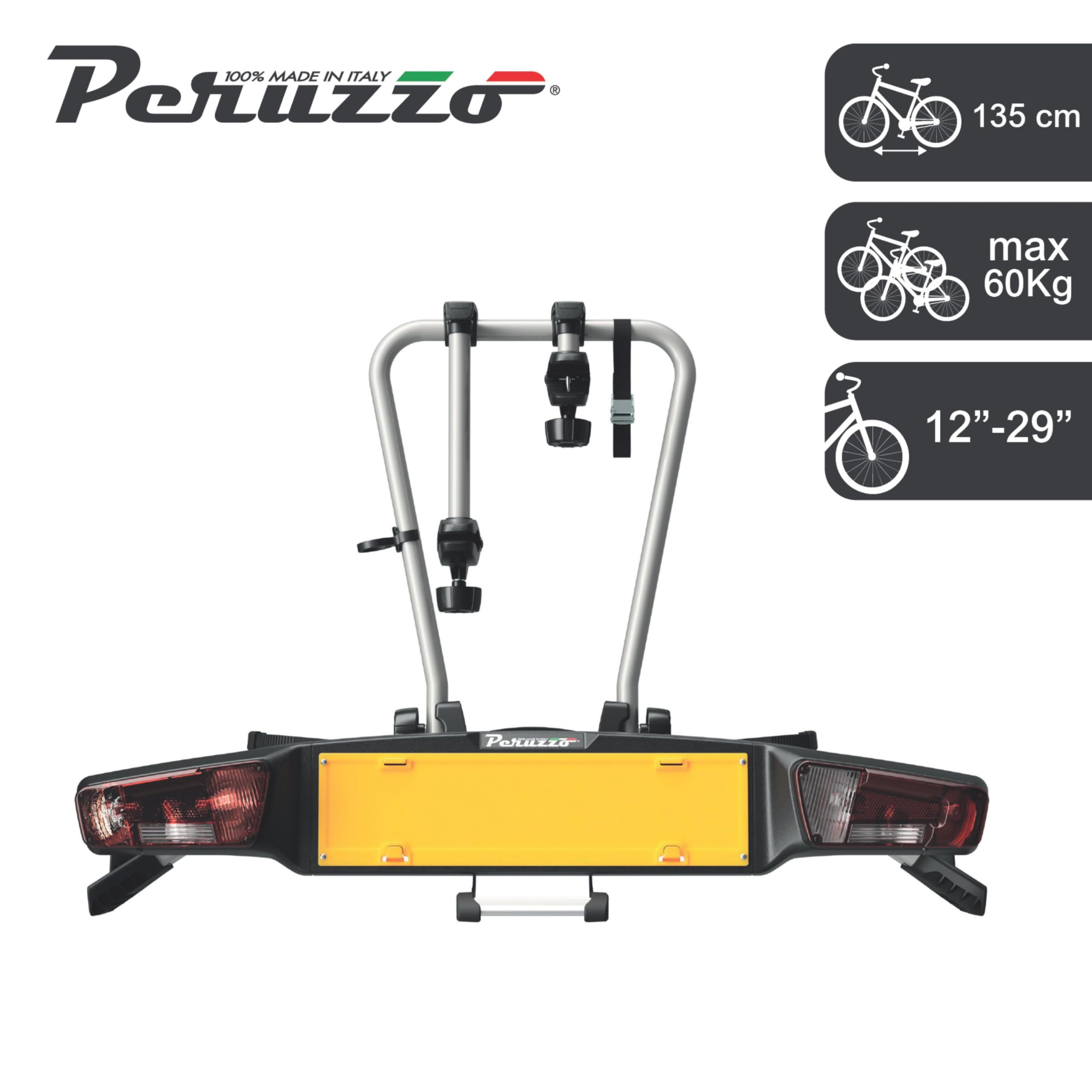 PORTACICLO AUTO GANCIO TRAINO ATLANTIS 2 BICI E-BI