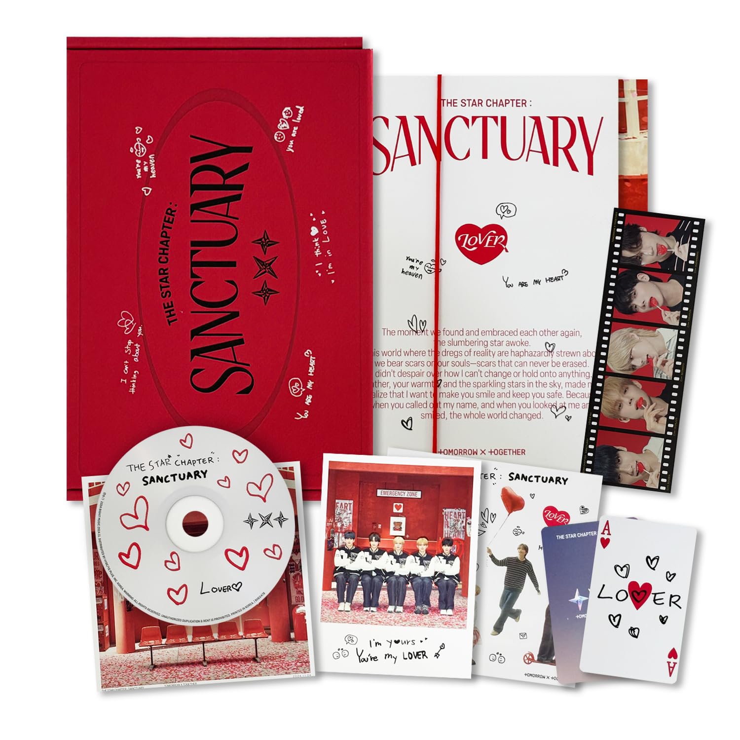 TXT - [The Star Chapter: SANCTUARY] (Standard - LOVER Ver.) Outbox