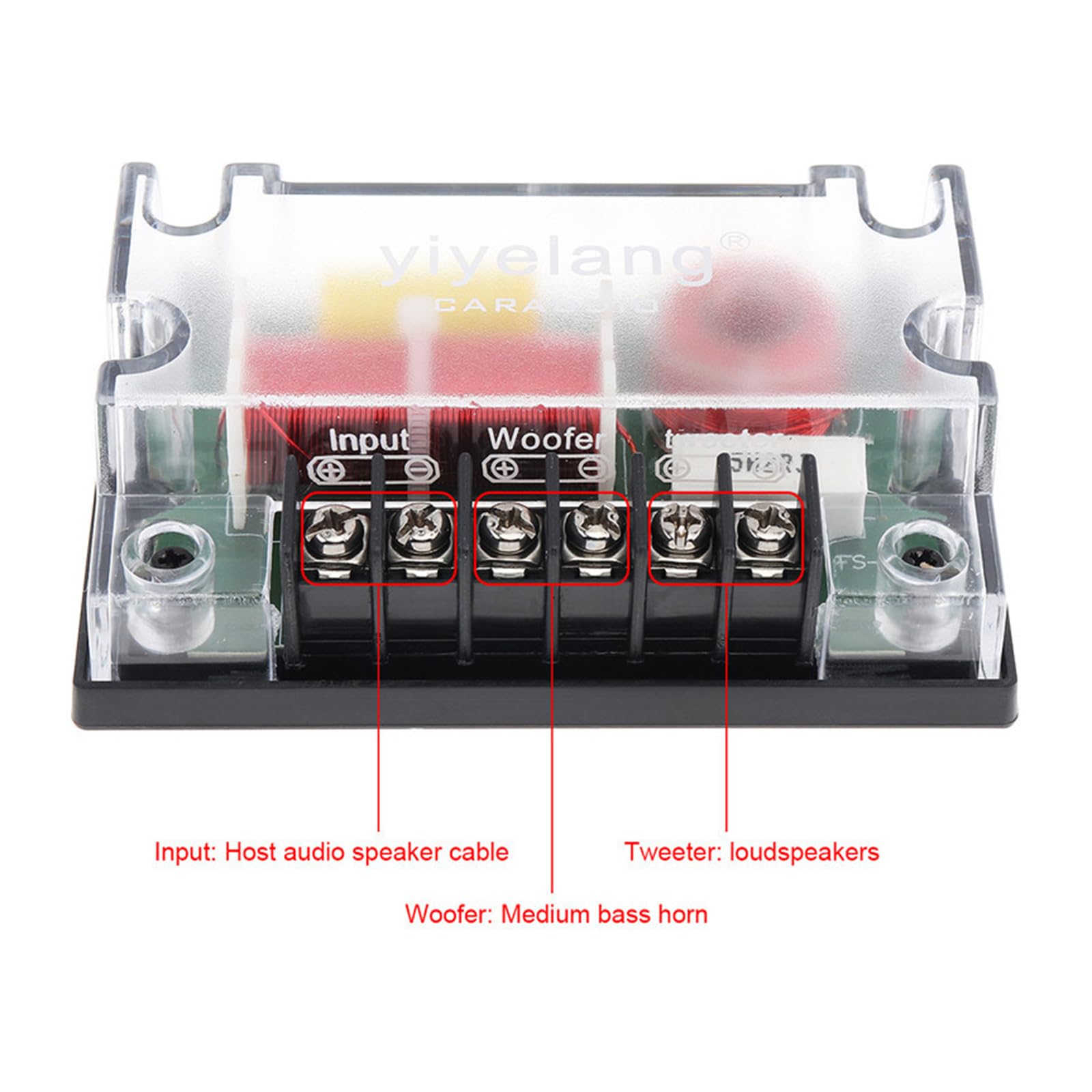 Amazon.co.jp: 2 パック 4 オーム 200W 2 ウェイ クロスオーバー