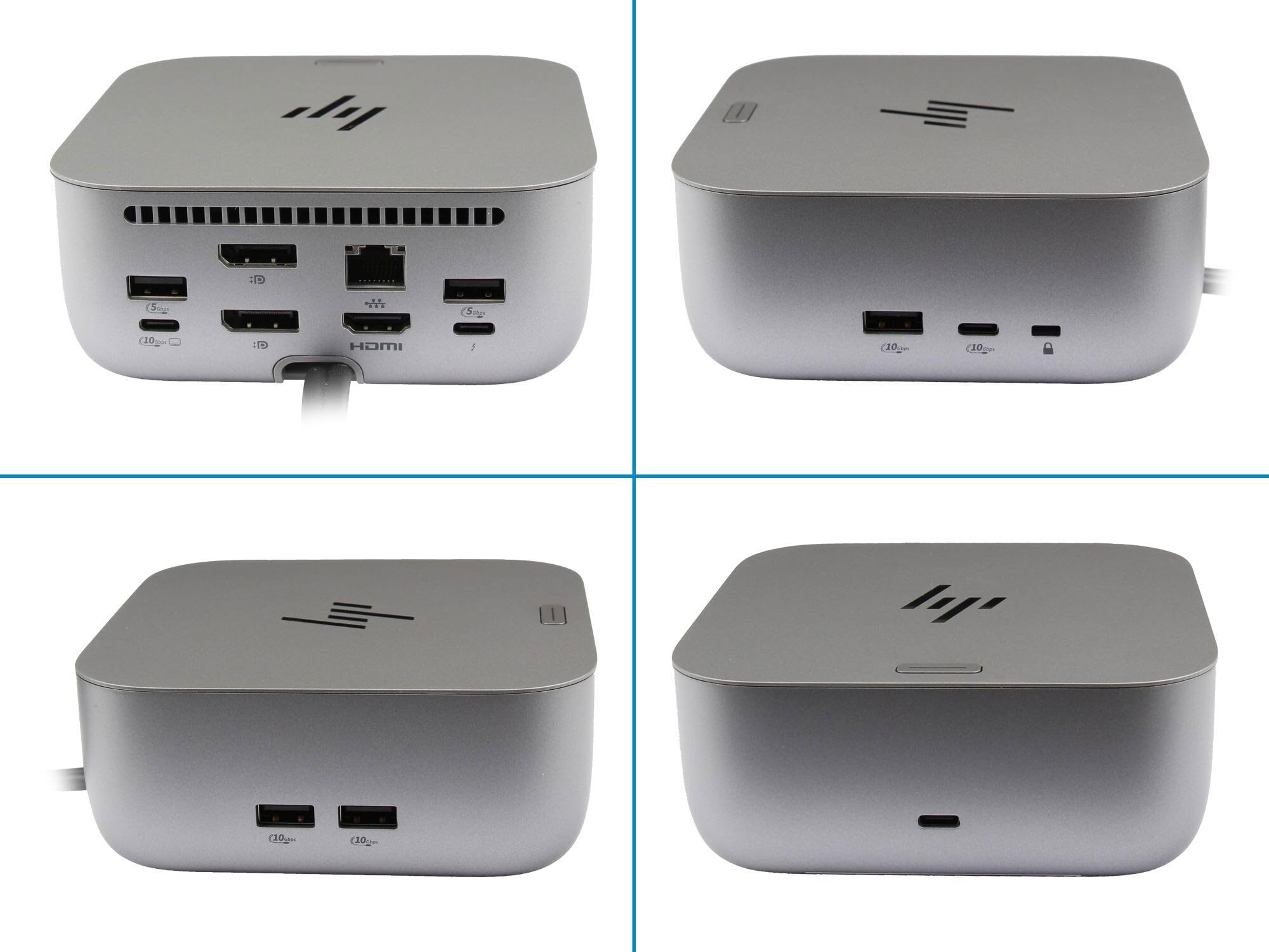AW5M5UT HP Thunderbolt 4 Ultra 280W G6 Dock Thunderbolt 4 Replikator portów | inkl. 330W zasilacz dla EliteBook 840 G8, 850 G7, G8, Envy 14-eb0000, ProBook 440 G8, x360 435 G7, Spectre x360 13-aw2000