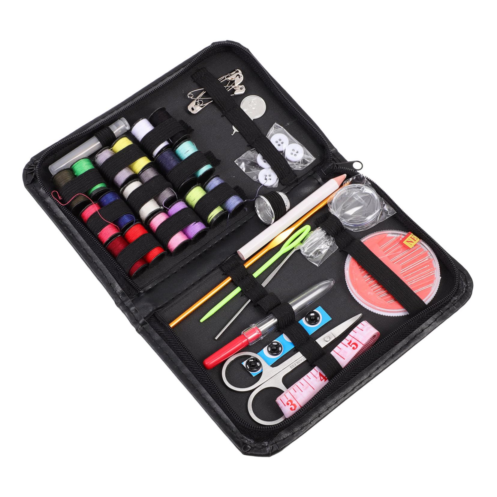 DOITOOL 1Set Portable Sewing Kit Household Sewing Set with Accessories Compact Needle and Thread Kit for DIY Projects Easy to Carry Sewing Case for Clothes Repair and Crafts