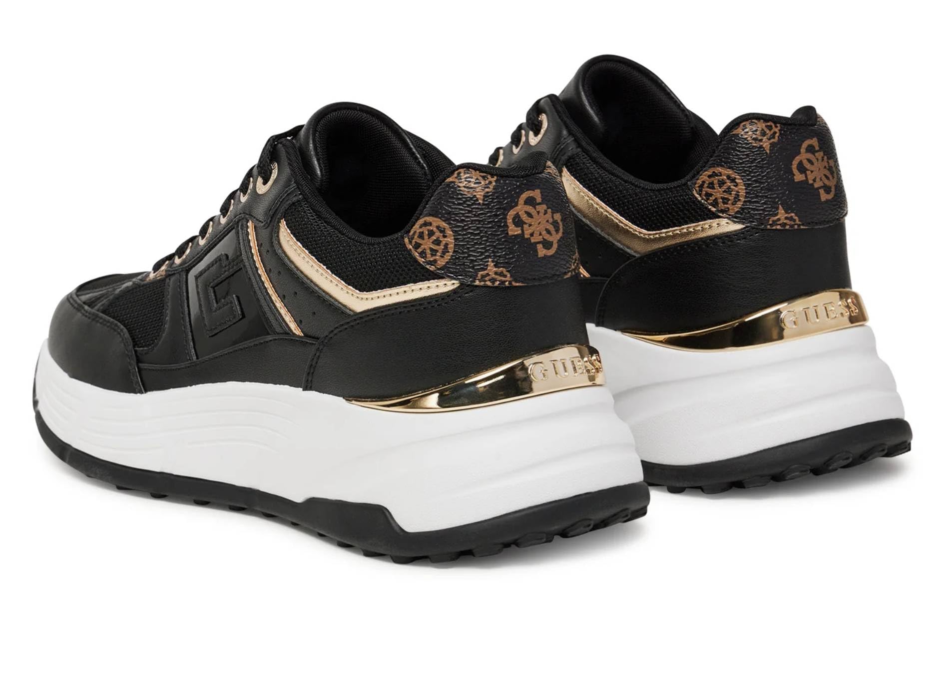 GUESS Sneaker Donna Fonzi Runner Black Taglia Scarpa: 38