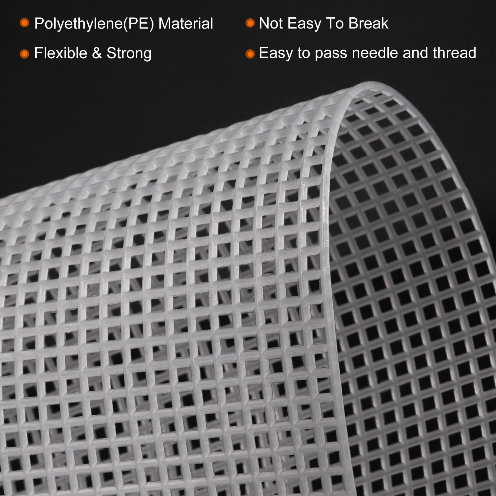 Feuilles De Toile En Maille En Plastique Broderie En Maille Plastique