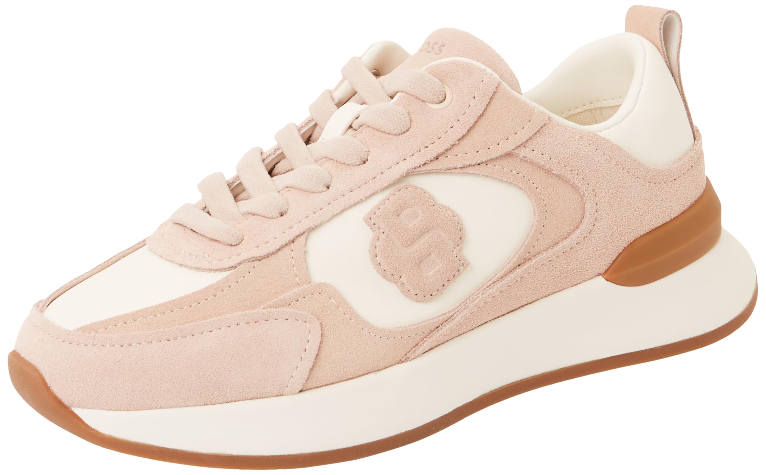BOSS Women's B Icon Runn Sdnap Trainers, Open Purple, 6 UK
