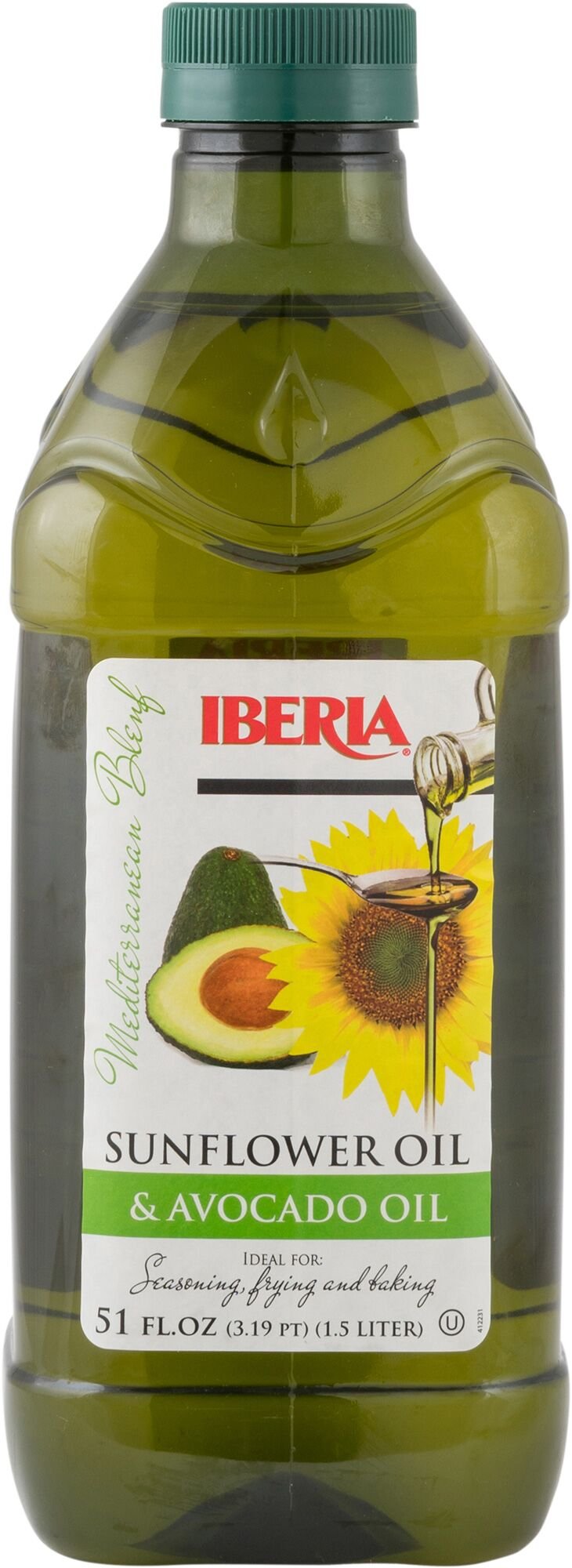 Iberia Avocado and Sunflower Oil, 51 fl oz[Amazon-developed Certification] Compact by Design
