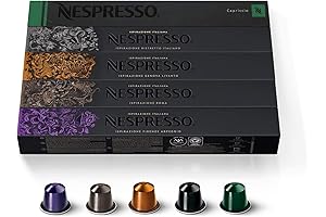 Nespresso Capsules OriginalLine: Medium & Dark Espresso for a Premium Coffee Experience