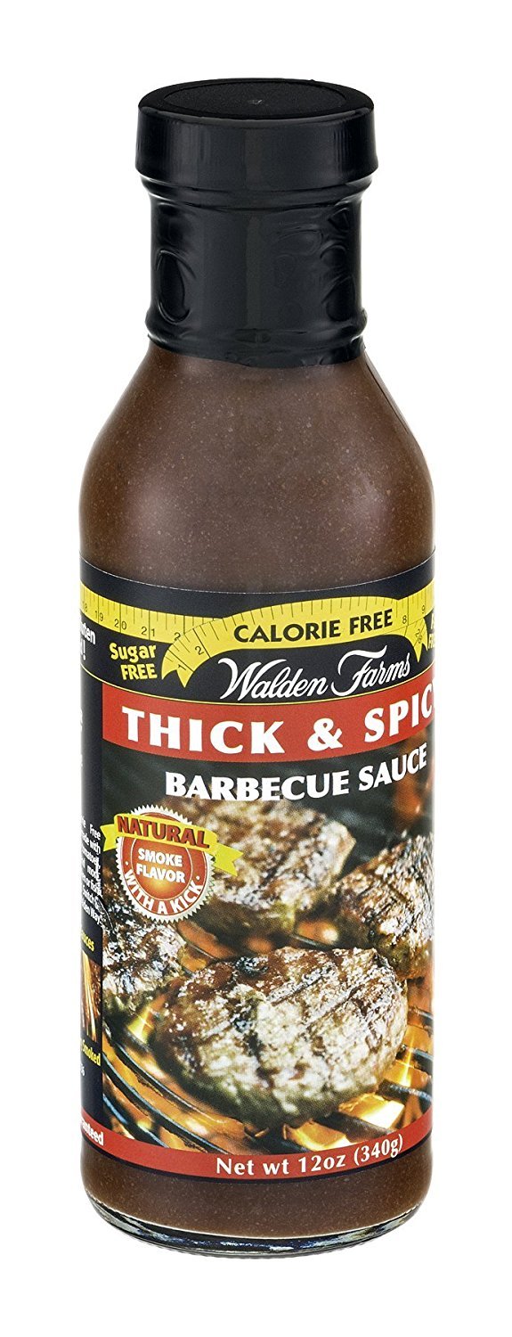 WALDEN FARMS SAUCE BBQ CF THICK SPICY, 12 OZ, PK- 6