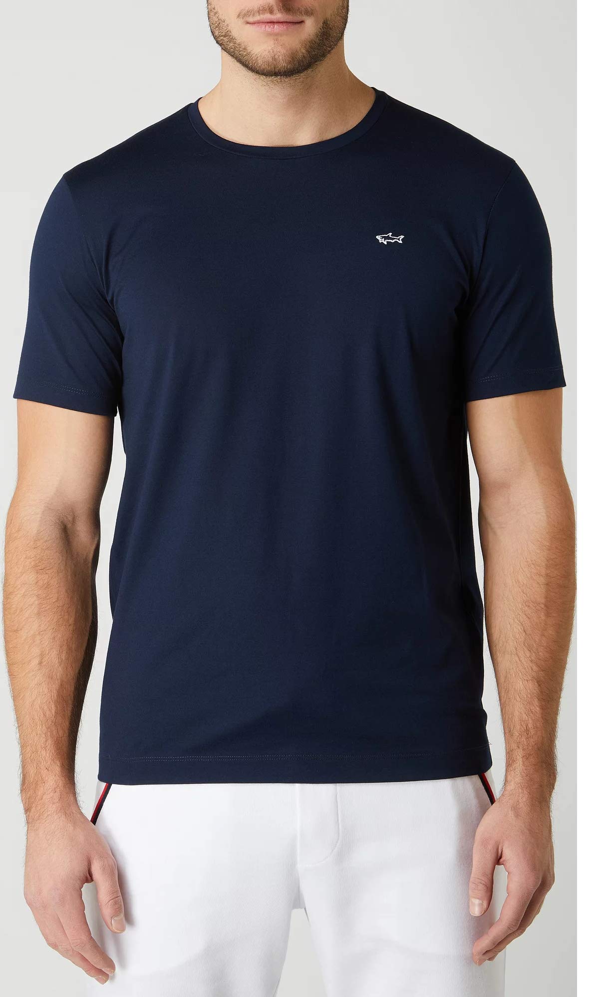 PAUL & SHARK 9849AD Maglia uomo Blue Cotton t-Shirts Men