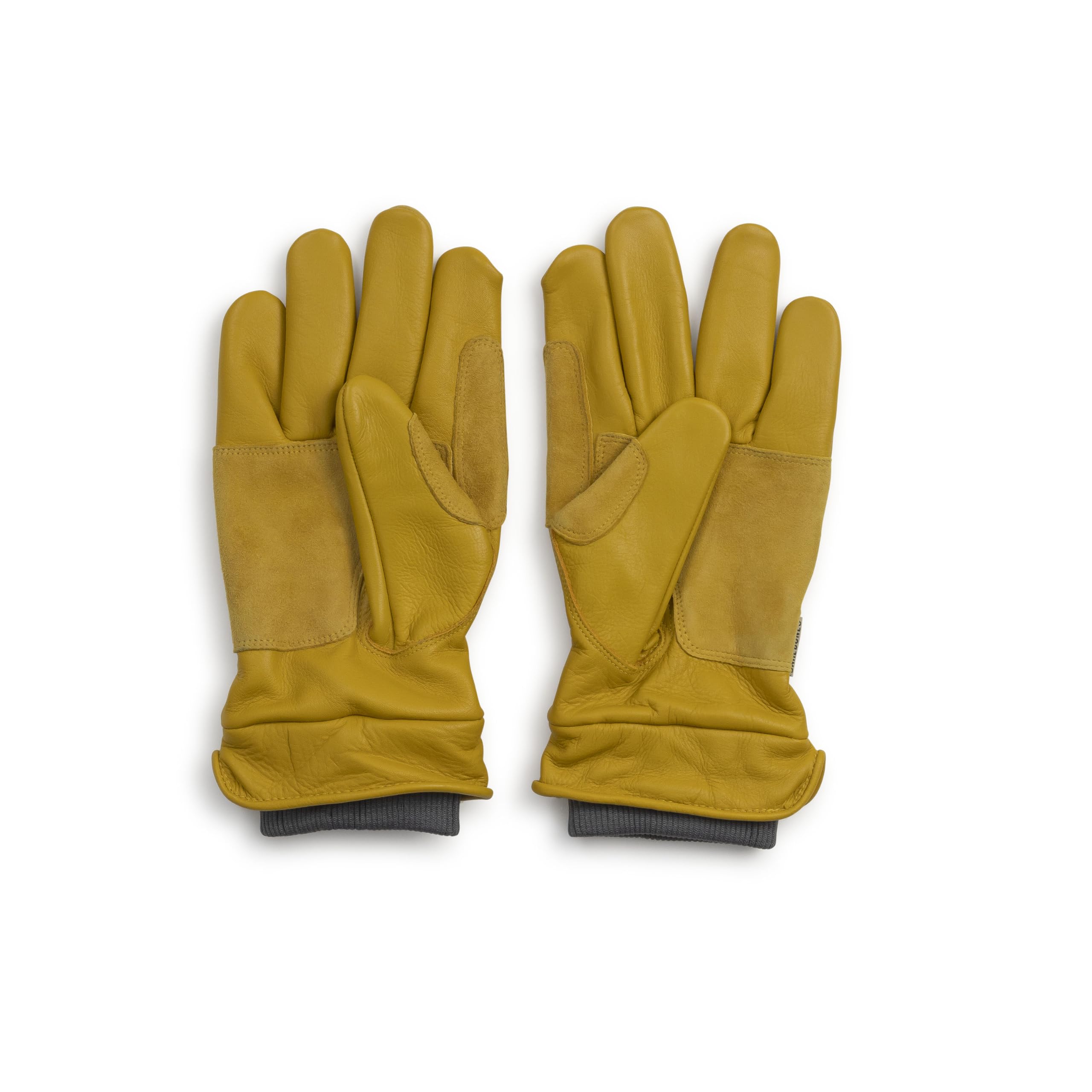 Barebones Kunar Utility Glove - Premium Cowhide Leather All-Purpose Work and Cold Weather Glove (Natural)
