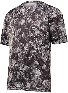 DRI-Equip Mens Moisture Wicking Mineral Freeze T-Shirt-Black-4XL
