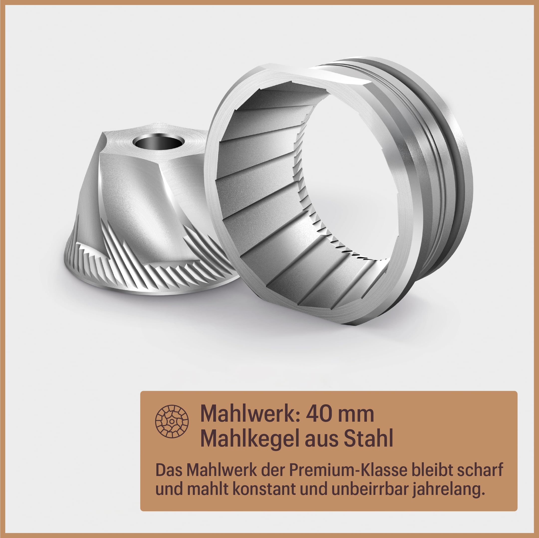 Baratza - Encore ESP 230V Kaffeemühle - Elektrische Kaffeemühle mit Mahlwerk, Schwarz