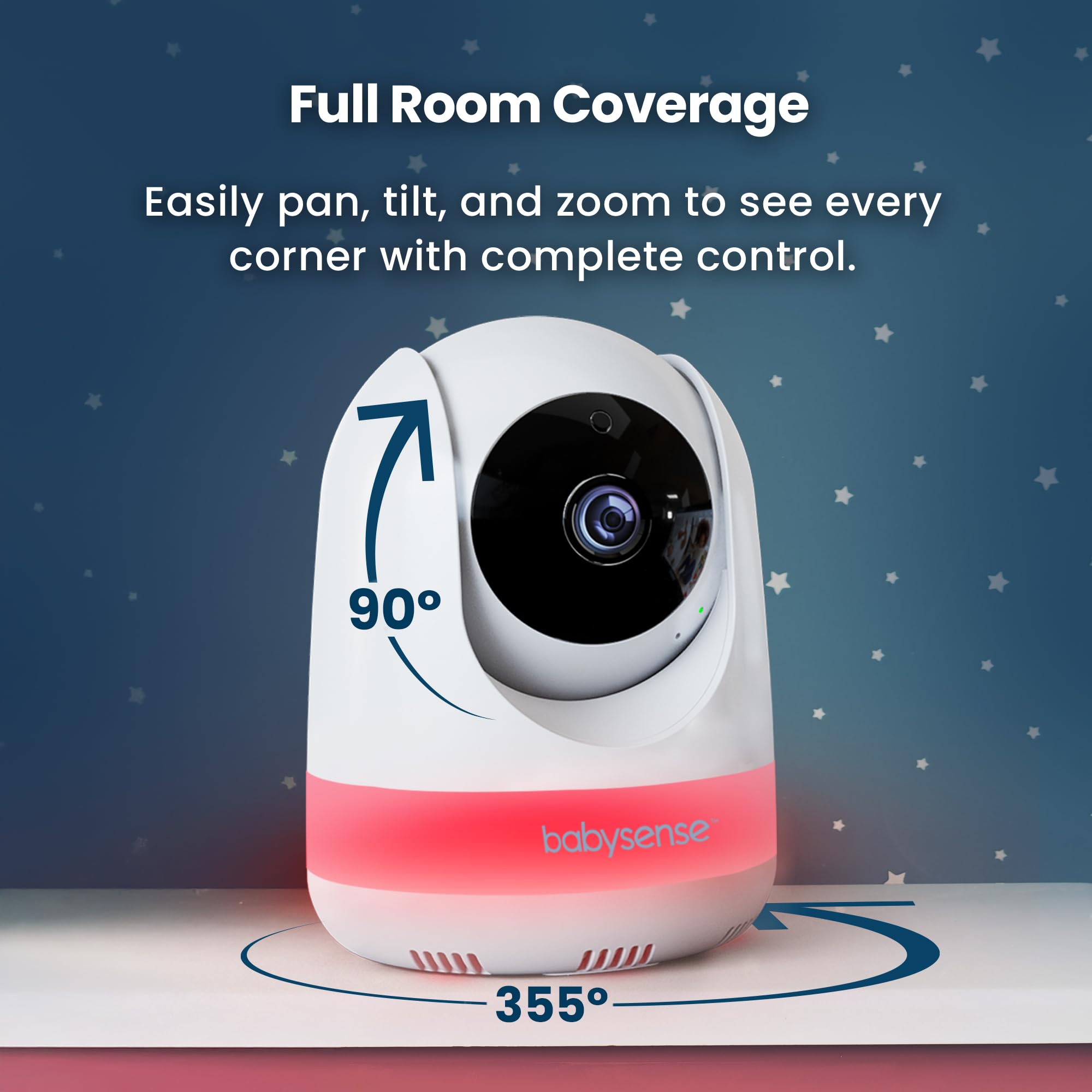 Amazon.com: Babysense Add On Camera Video Baby Monitor MaxView