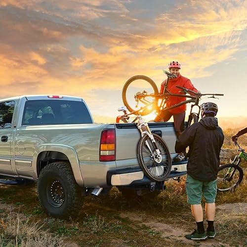 Miniatura 5 de Conjunto de parachoques trasero compatible con Chevy Silverado GMC Sierra 1500 2014-2018 Wsensor agujero acero al carbono, cromo pulido