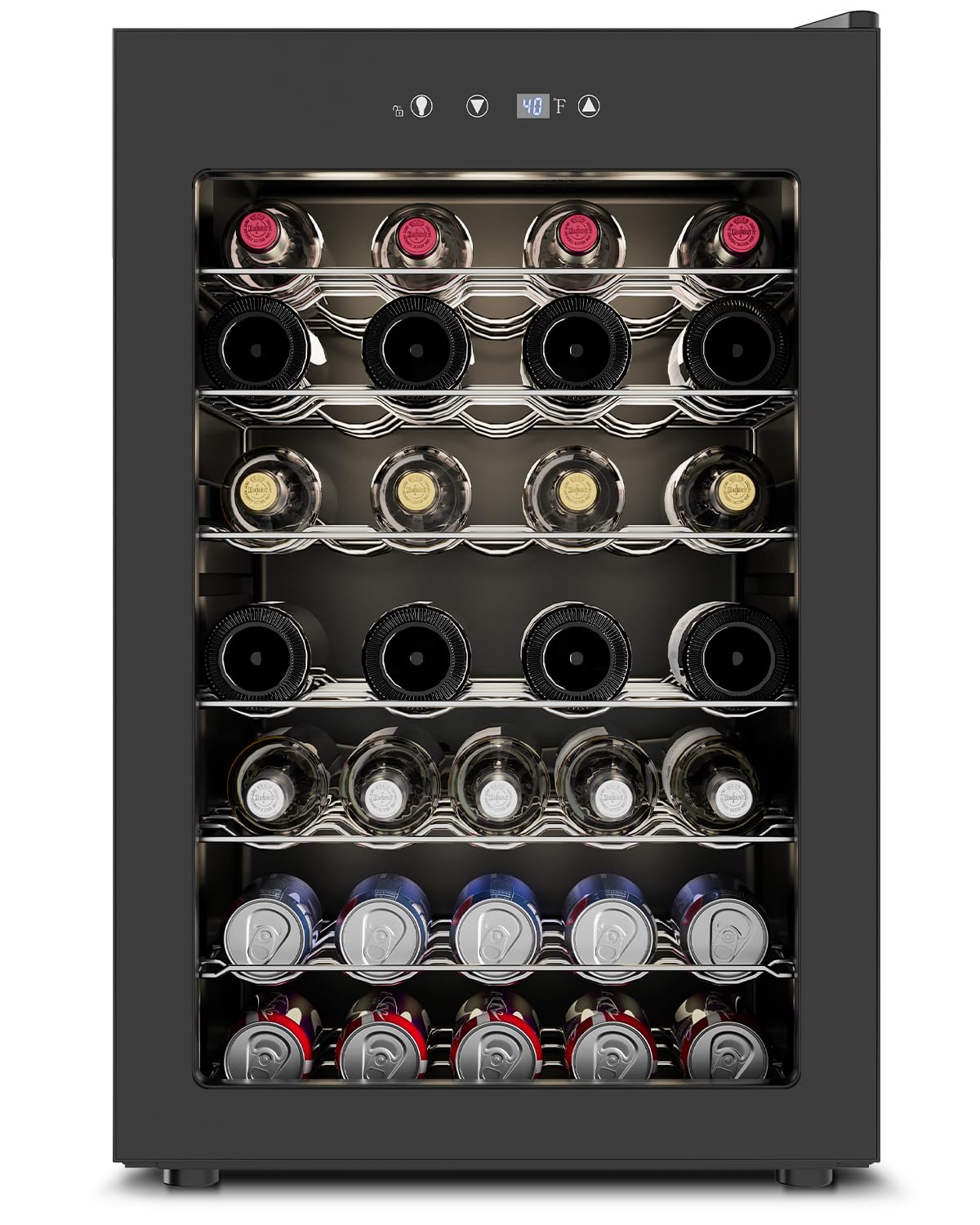 RU-♡ Amazon.com: Feelfunn Wine Cooler Refrigerator - 45 Bottle