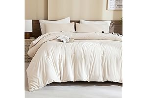 Paxrac Off White Comforter Set Queen